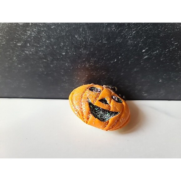Vintage Jack-o-lantern Brooch - Picture 6 of 10